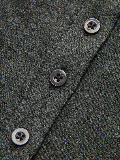 Balıkçı Yaka Kısa Kollu Düğmeli Tişört