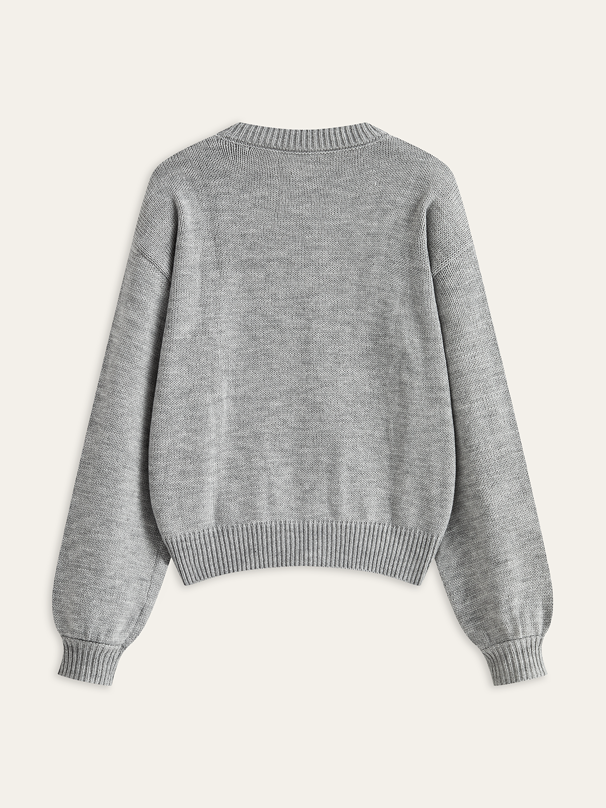 Çiçek Aplikeli Kazak