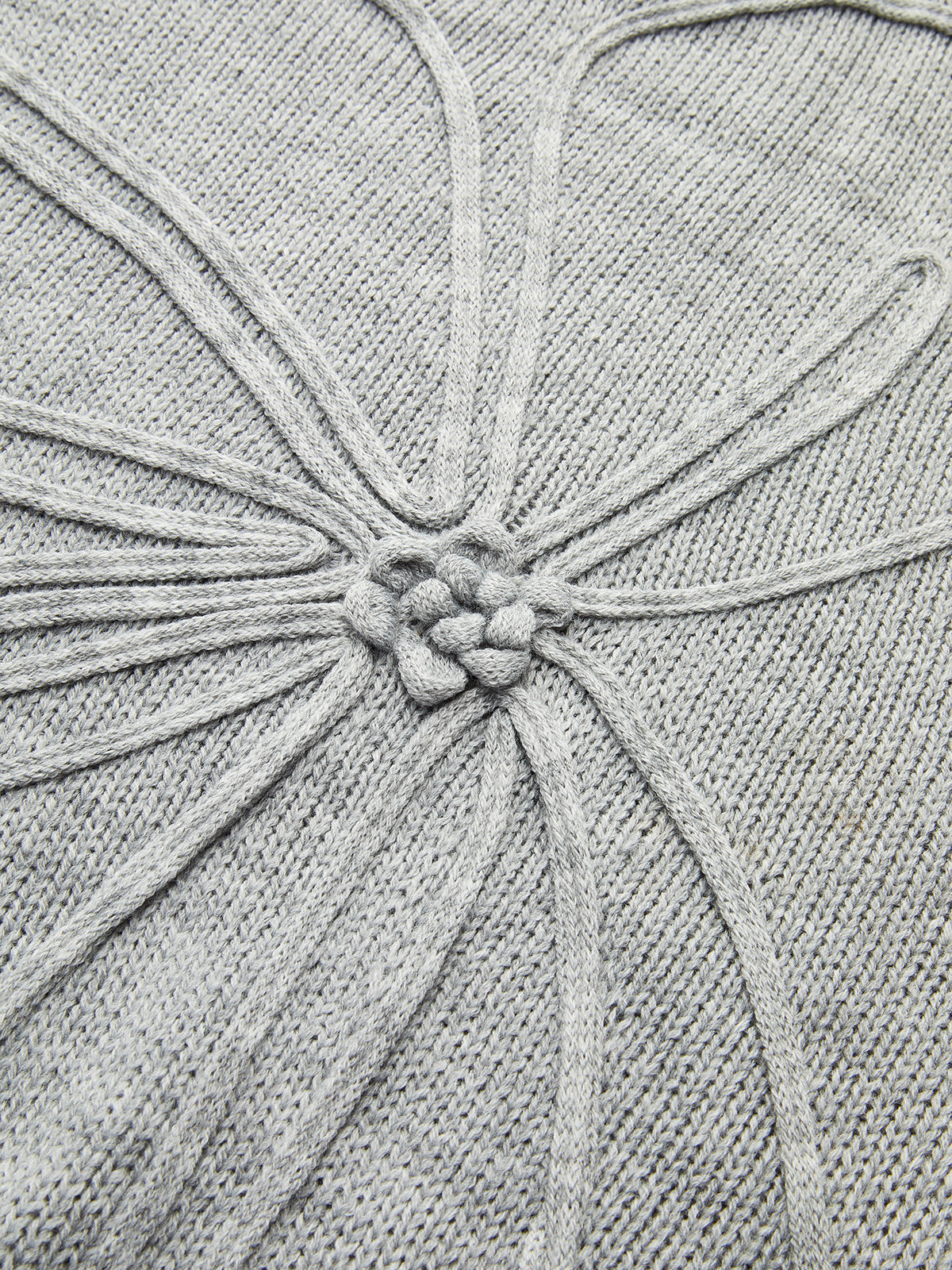 Çiçek Aplikeli Kazak