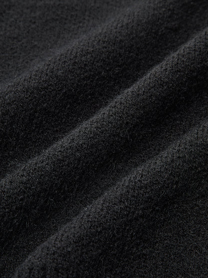 Kot Panel Fermuarlı Hırka