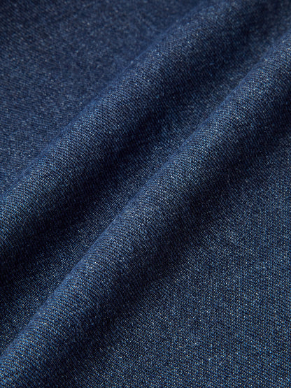 Orta Bel Geniş Paça Kot Pantolon