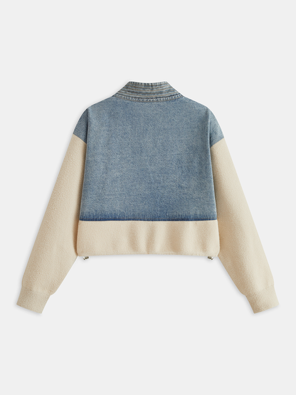 V Yaka Panelli Kot Hırka