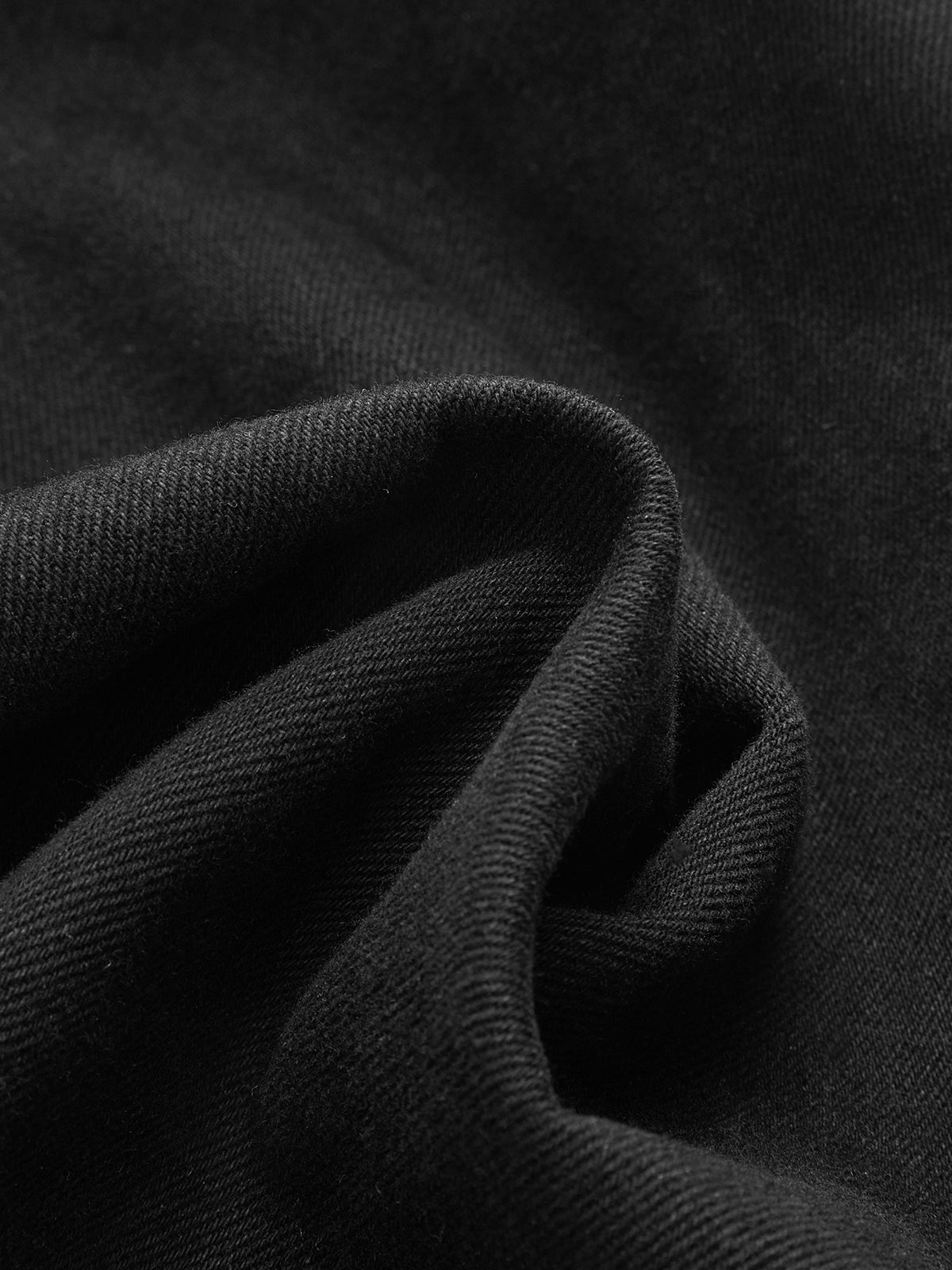 Asimetrik Orta Bel Kot Pantolon