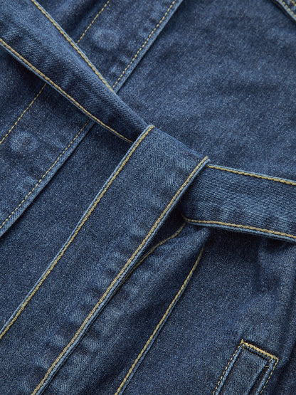 Kemerli Kot Gömlek Ceket