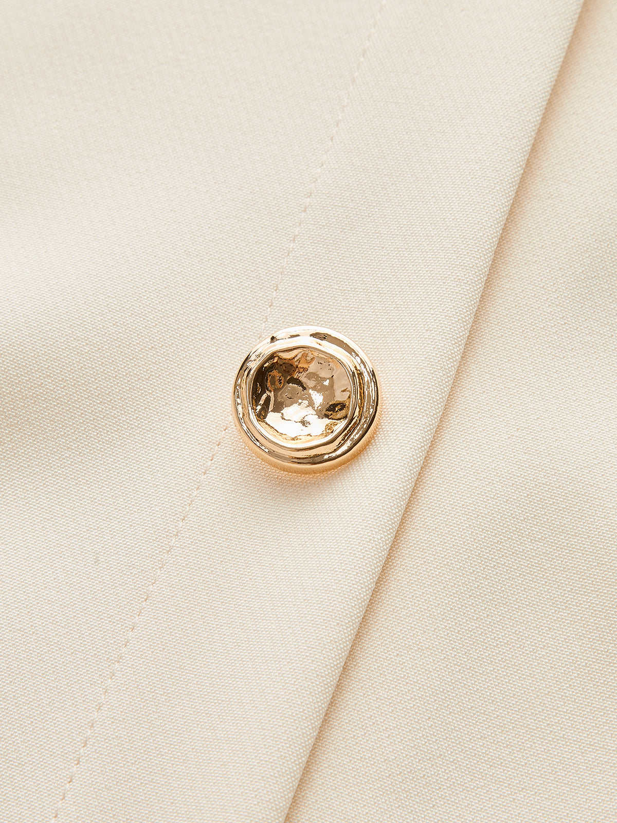 Önü Düğmeli Kemerli Uzun Elbise