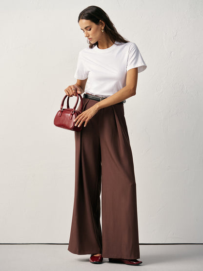 Su İtici Pamuklu Yuvarlak Yaka Tişört