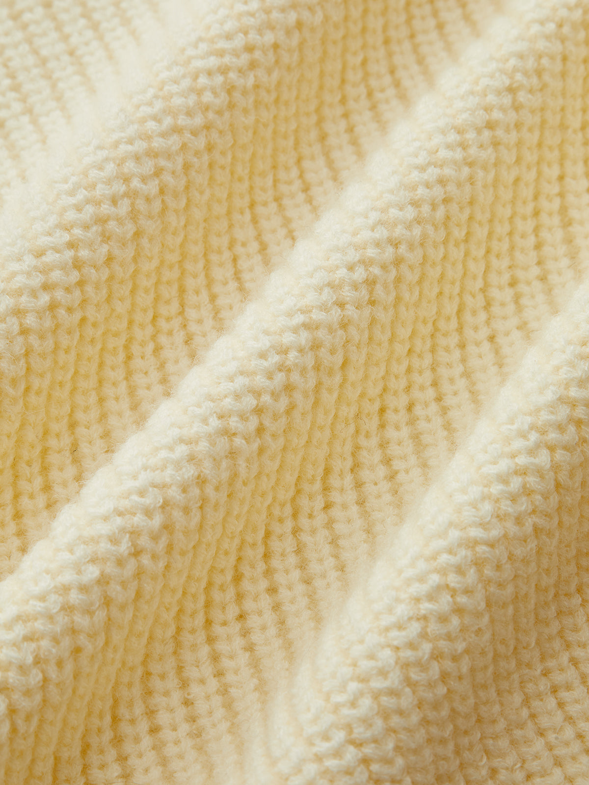 Kot Panel Fermuarlı Örme Hırka