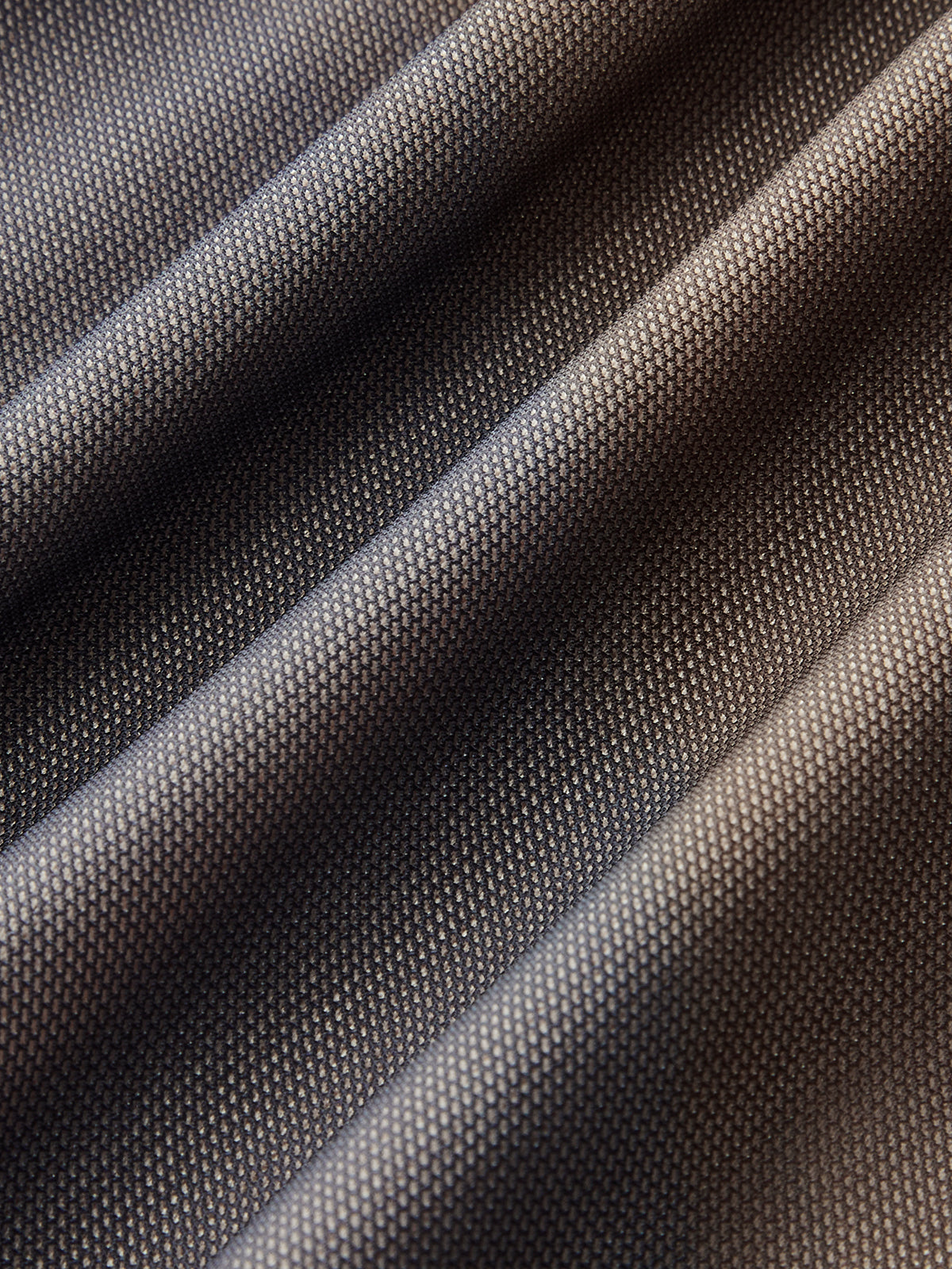 Ombre Uzun Kollu Büzgülü File Uzun Elbise