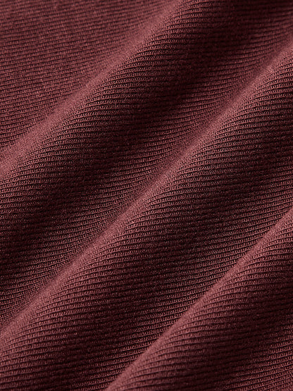 Pileli Patchwork Uzun Kollu Midi Elbise