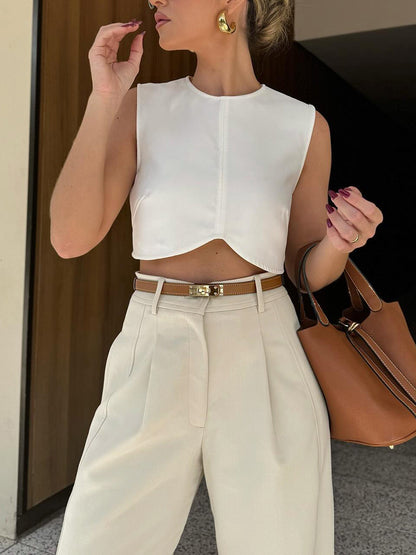 Pileli Kısa Pantolon