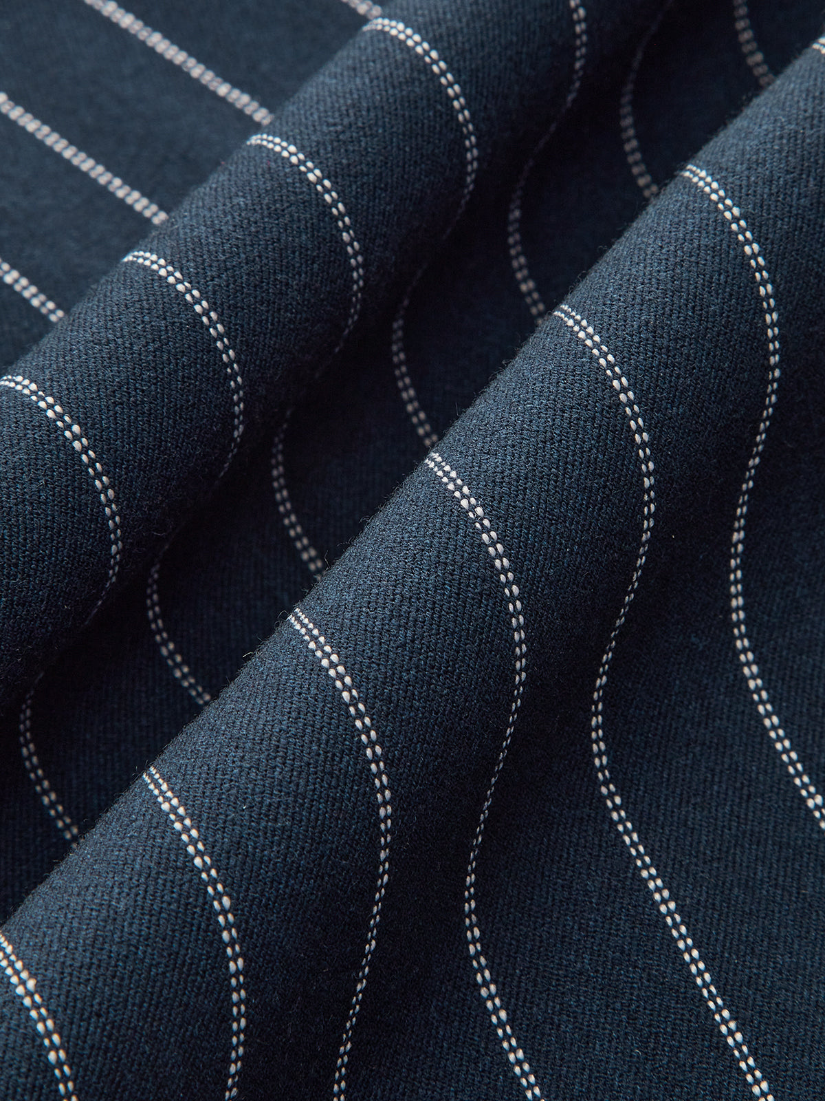 Kancalı Gözlü Çizgili Üst ve Etek Takımı