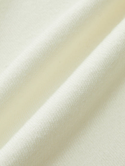 Kontrast Kesim Örgü Yelek ve Midi Etek Takımı