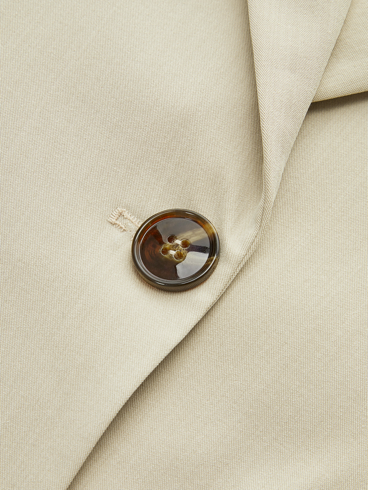 Dantel Detaylı Tek Düğmeli Blazer