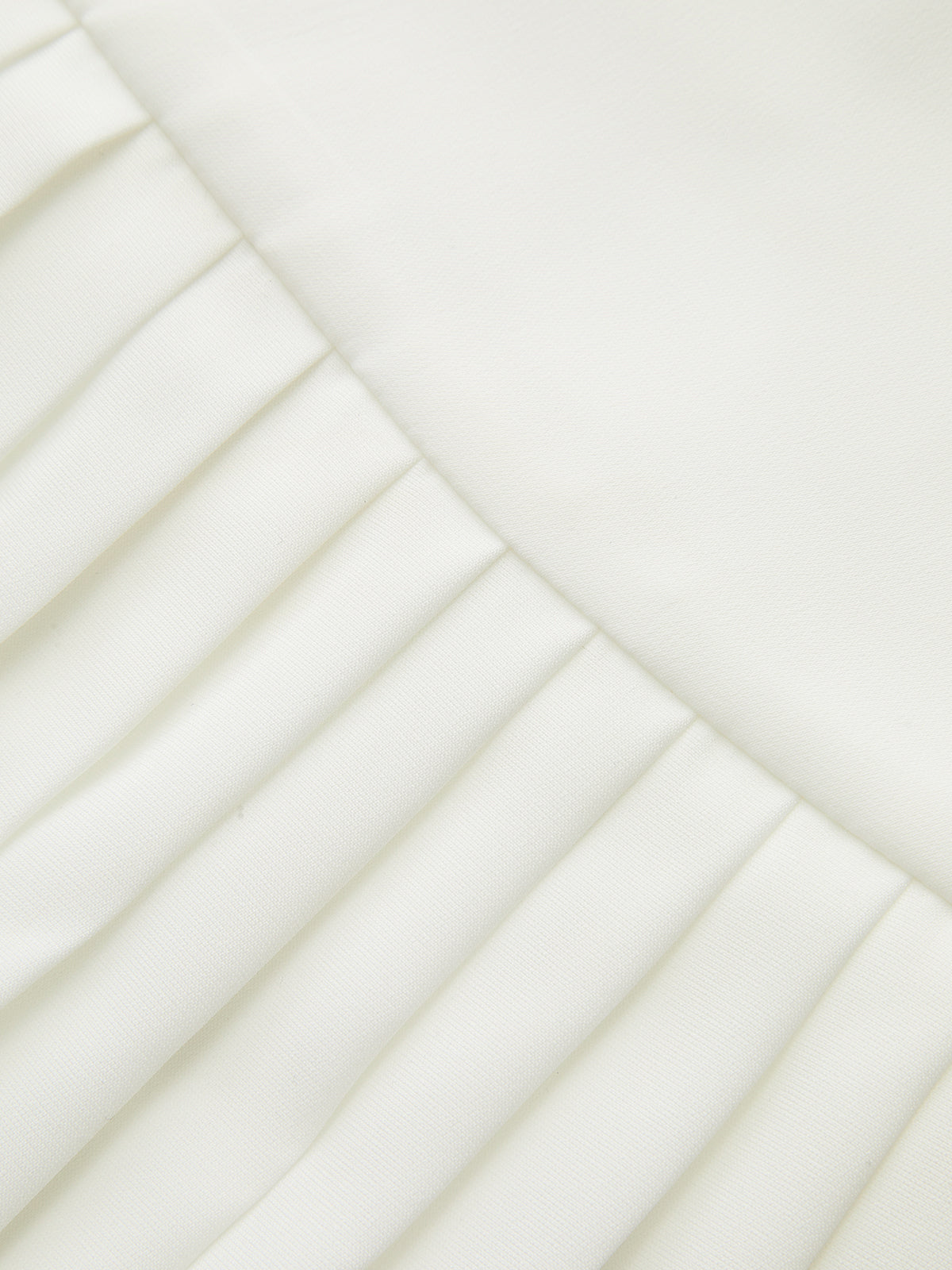 Katmanlı Pileli Mini Etek