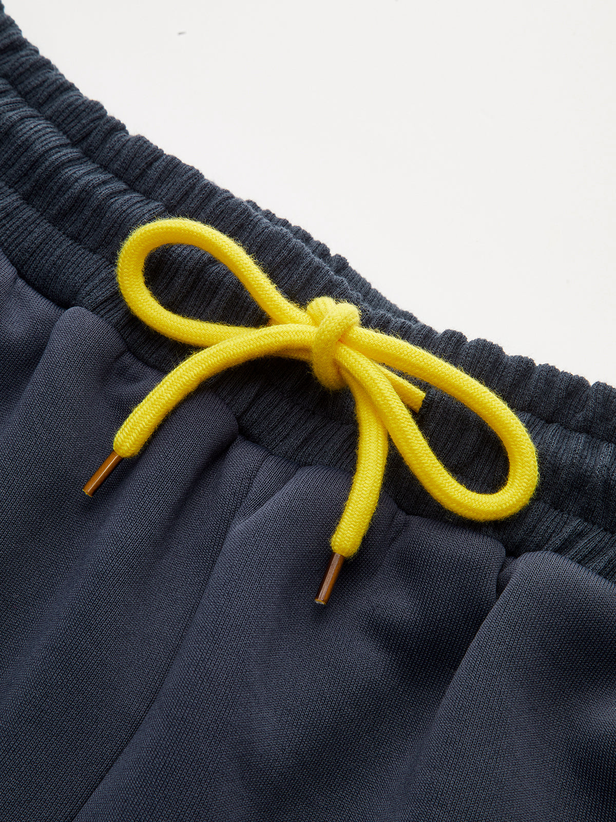 Çizgili Bağcıklı Kavisli Paça Eşofman Altı