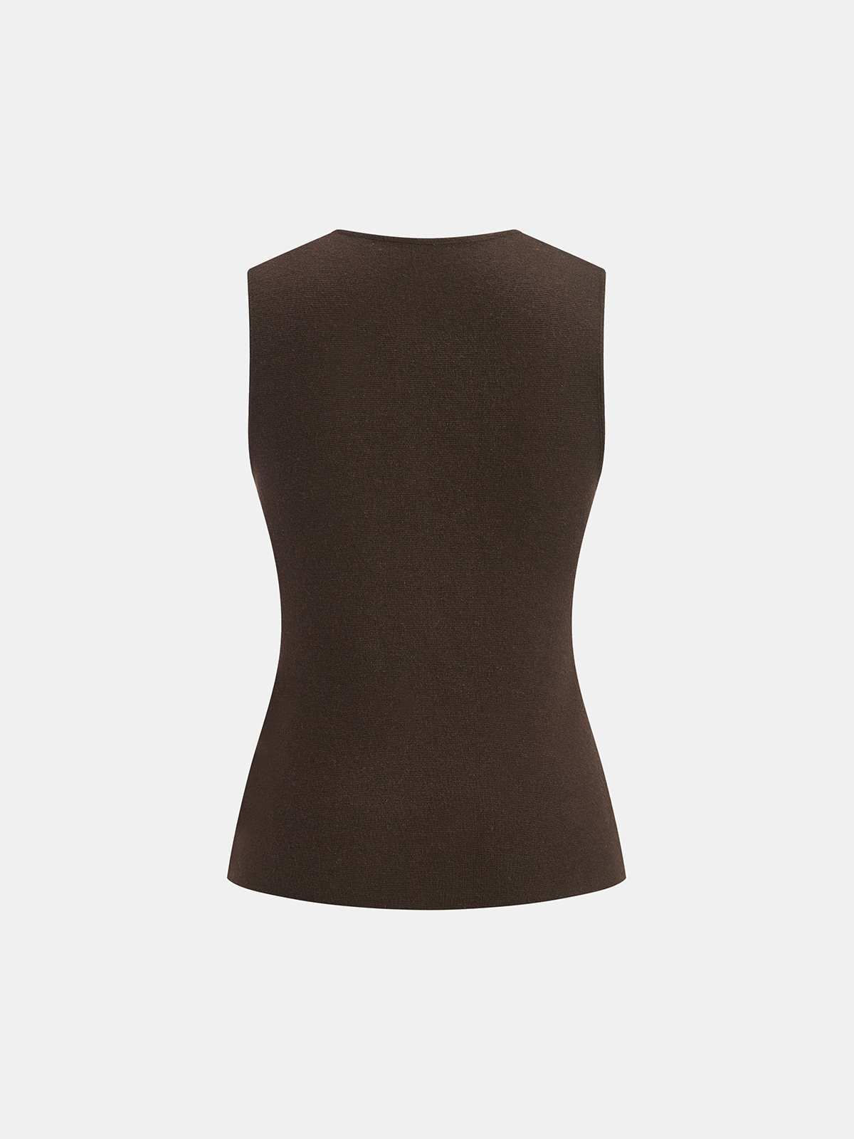 Yün Karışımlı Metal Düğmeli Yelek ve Etek Takımı