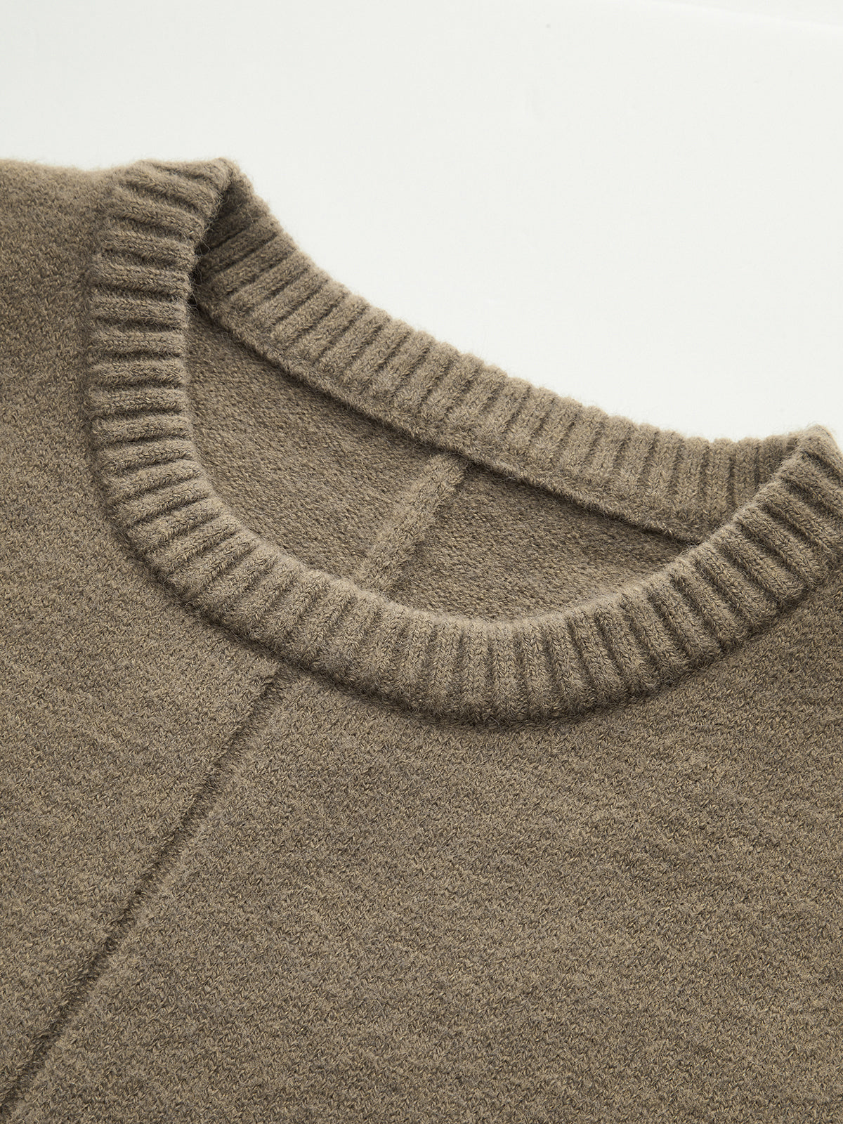 Yuvarlak Yaka Örgü Yelek