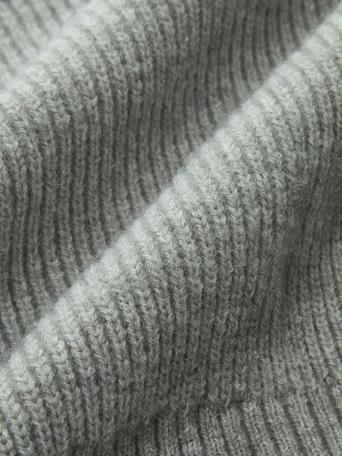 Yuvarlak Yaka Fermuarlı Örme Dış Giyim