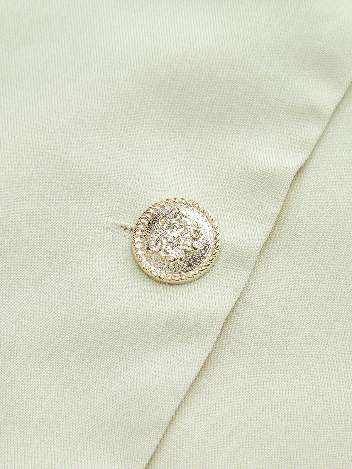 Yakalı Düğmeli Uzun Elbise