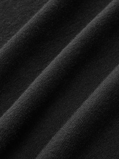 Slim Fit Dik Yaka Uzun Kollu Tişört