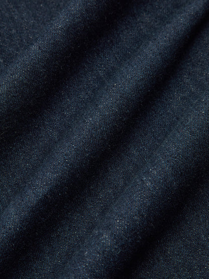 Kontrast Kesim Kot Kolsuz Mini Elbise