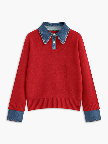 2'si 1 Arada Panel Yaka Kazak