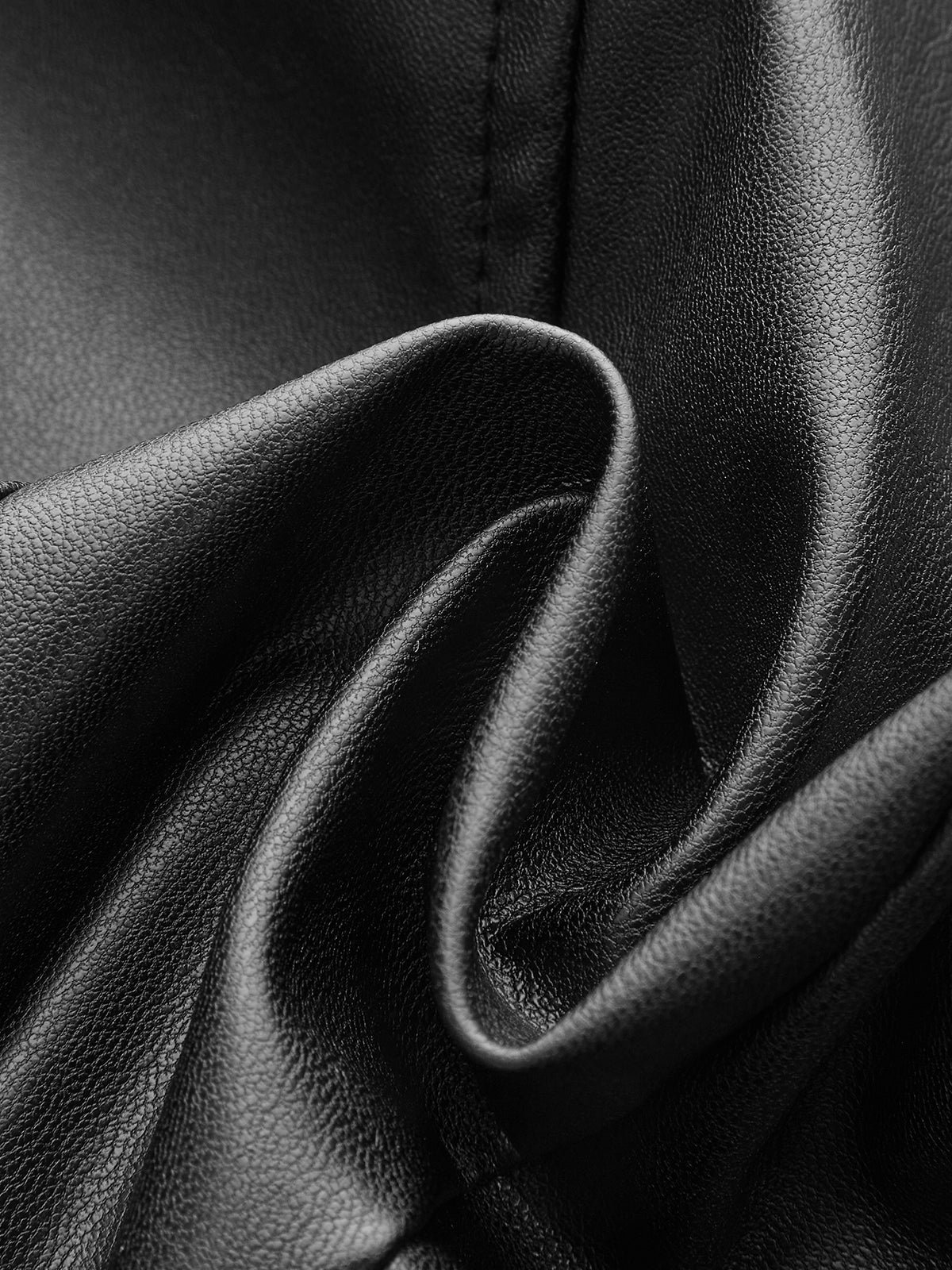 Suni Deri Kemerli Yelek