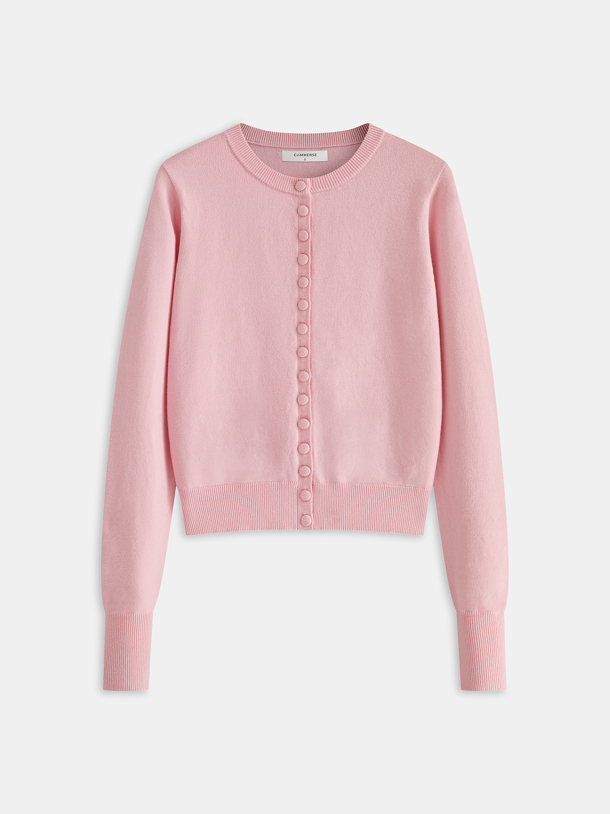 Düğmeli Ön Örgü Hırka