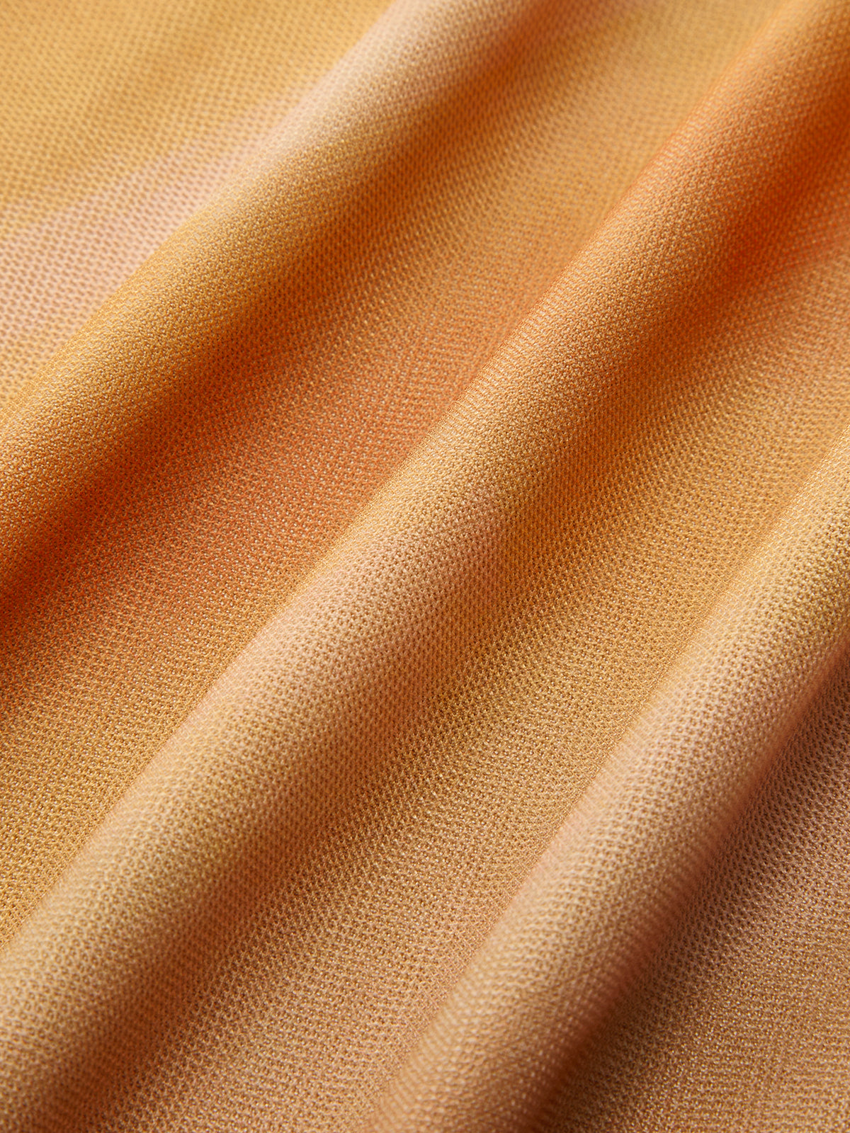 Tie-Dye Gün Batımı Baskılı File Midi Elbise