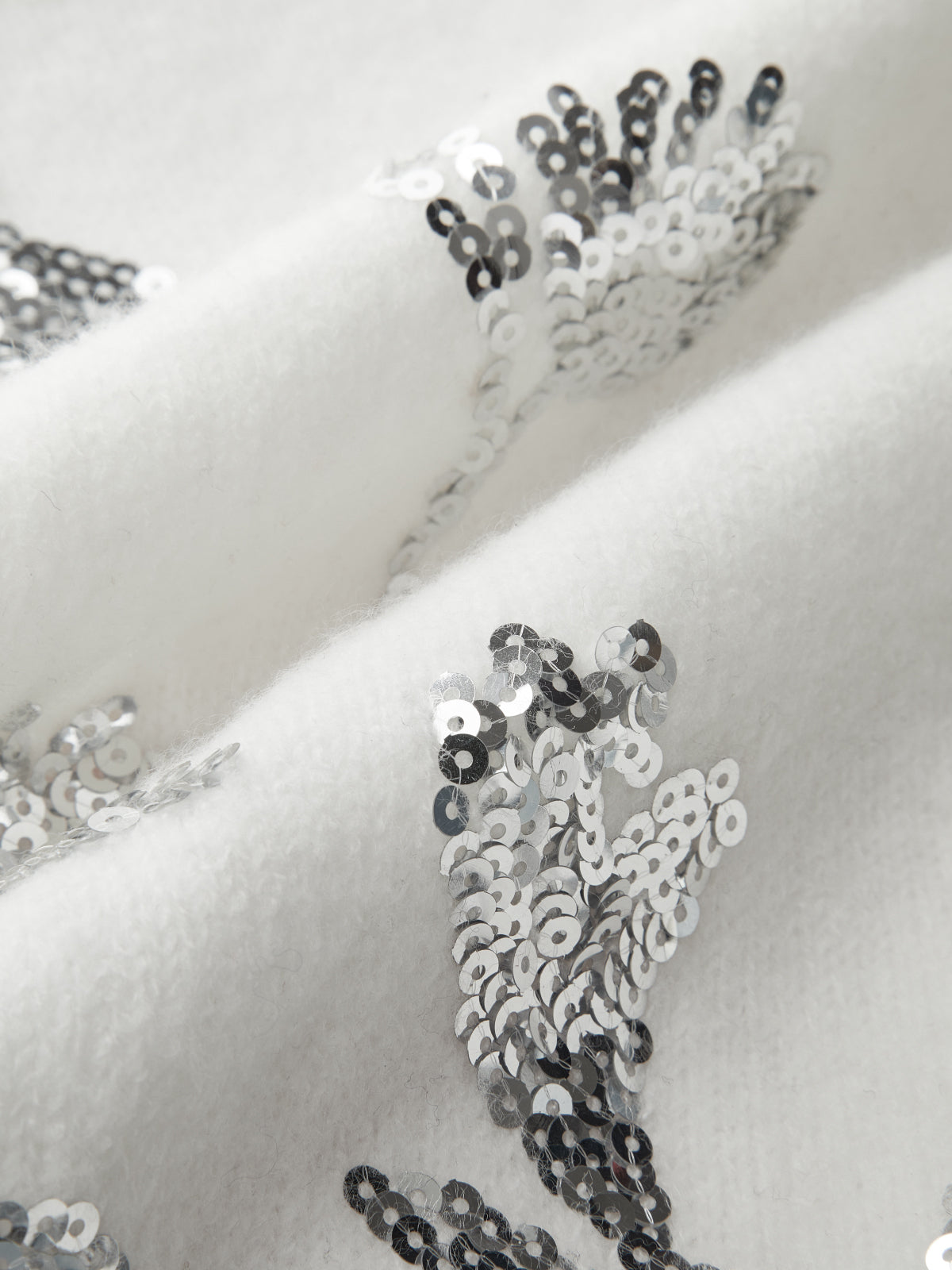 Pullu Çiçekli Büyük Boy Kazak