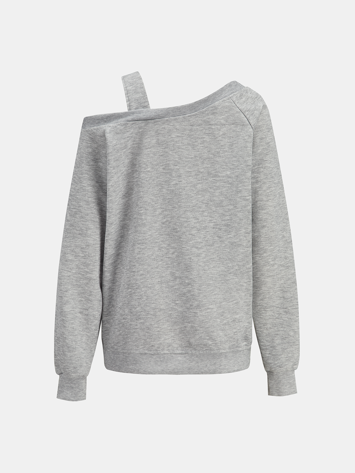 Askı Detaylı Omuzdan Askılı Sweatshirt