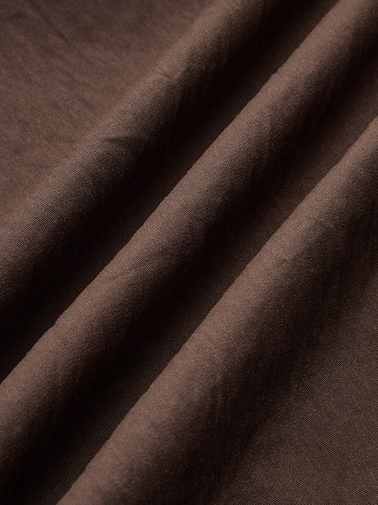 Önü Bağlamalı Gömlek Elbise