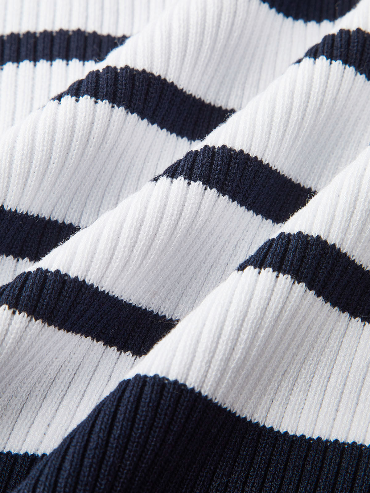 Çizgili Ribana Örgü Hırka