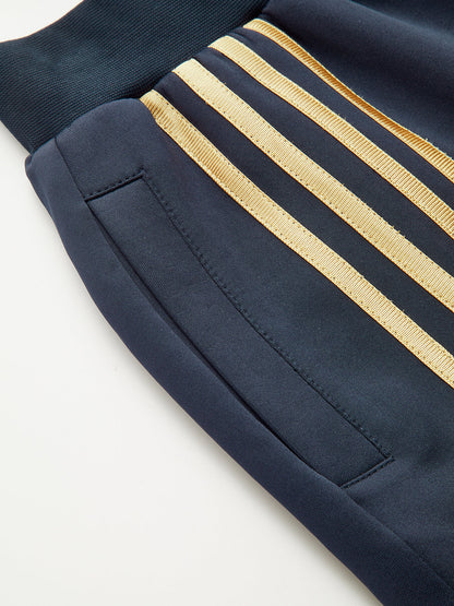 Üçlü Çizgili Eşofman Altı