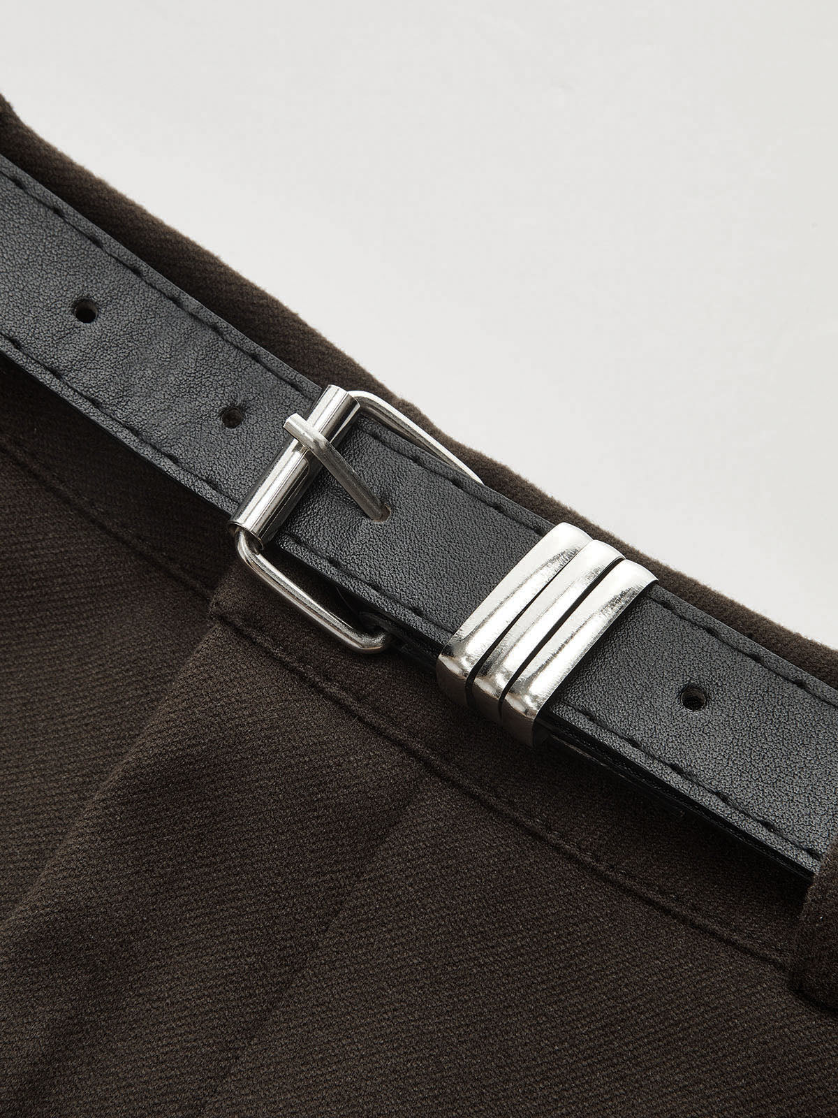 Dekoratif Kemerli Mini Etek