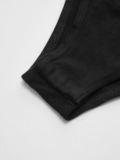 Şeffaf Yuvarlak Yaka Bodysuit'ler