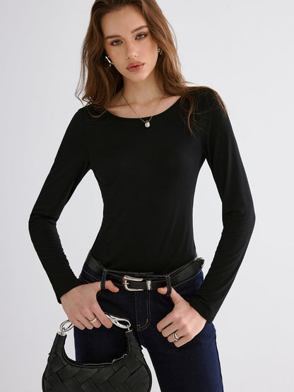 Kelebek Dantel Sırtlı Uzun Kollu Gömlek