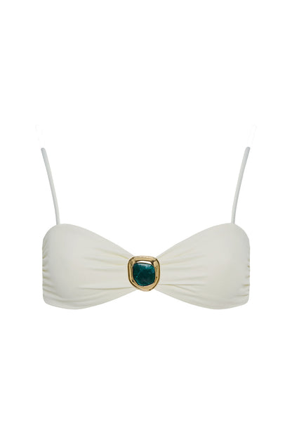 ATD x Daisy London Elba Bikini Üstü - Fildişi