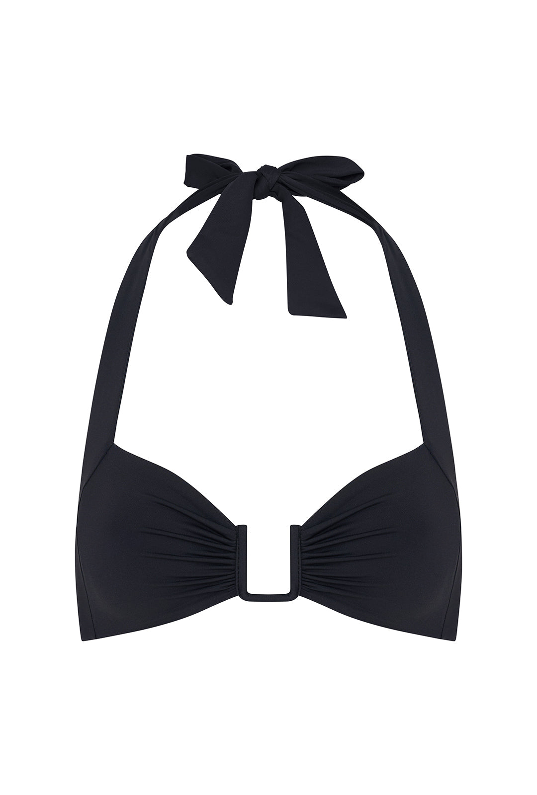 Corfu Bikini Üstü - Siyah (Yumuşak Dokulu)
