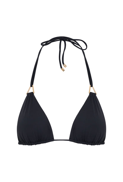 Gili Bikini Üstü - Siyah (Yumuşak Dokulu)
