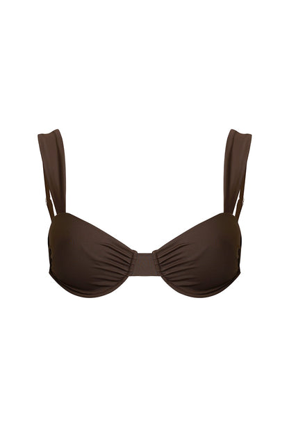 Isla Del Sol Bikini Üstü - Espresso