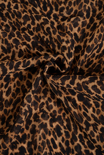 Santorini Pareo - Leopar Desen