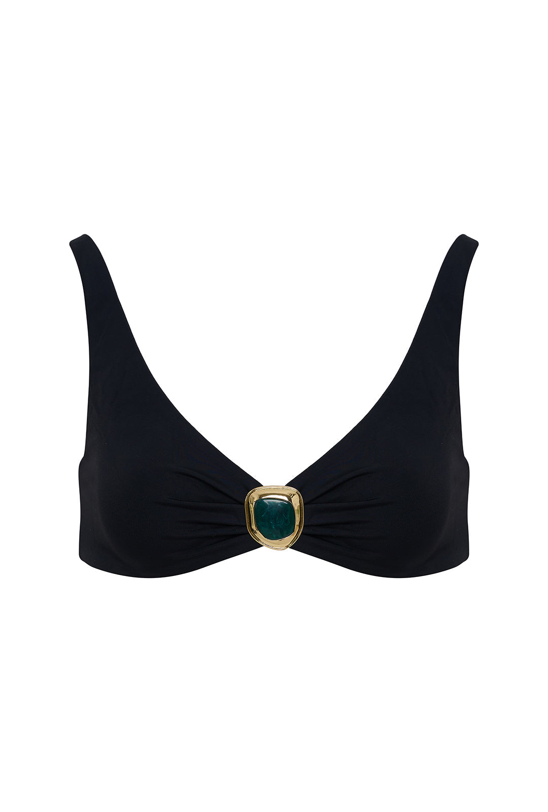 ATD x Daisy London Madeira Bikini Üstü - Siyah