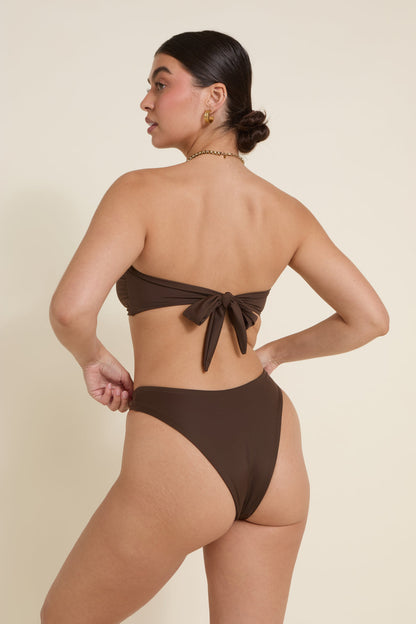 Acapulco Bikini Üstü - Espresso