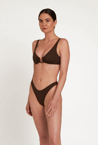 Palma Bikini Üstü - Espresso