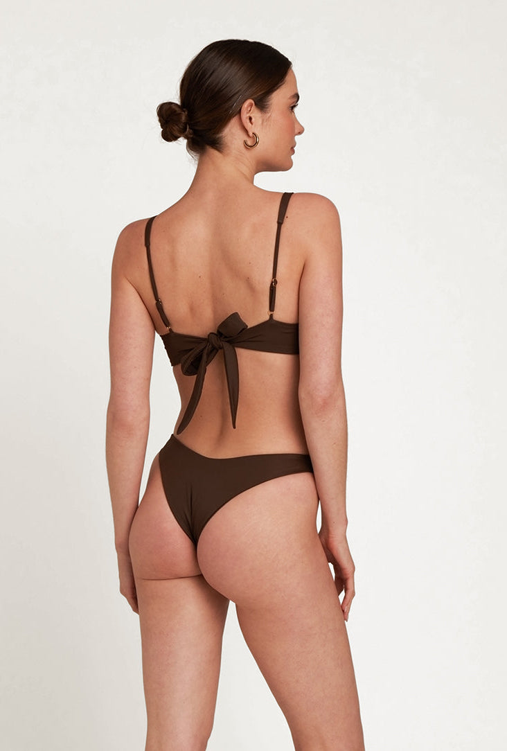 Palma Bikini Üstü - Espresso