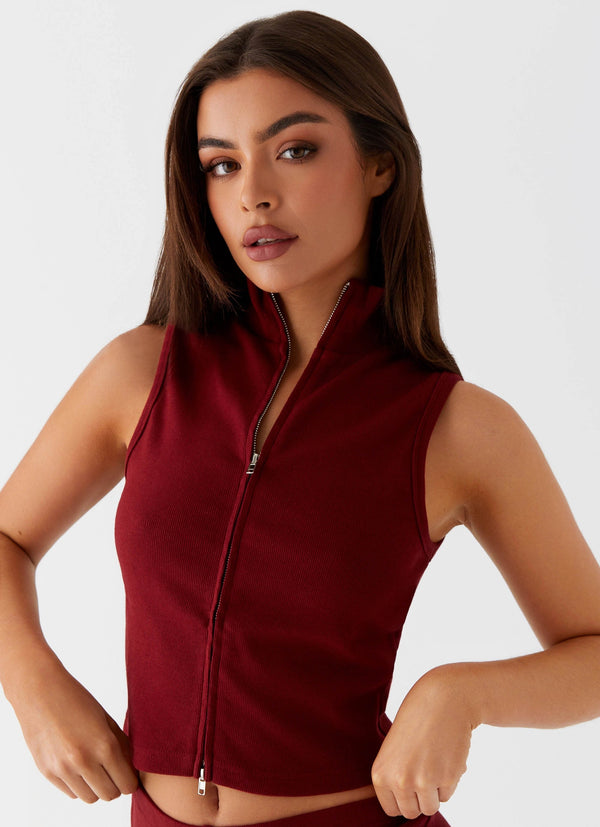 Spectate Yaka Üst - Bordo