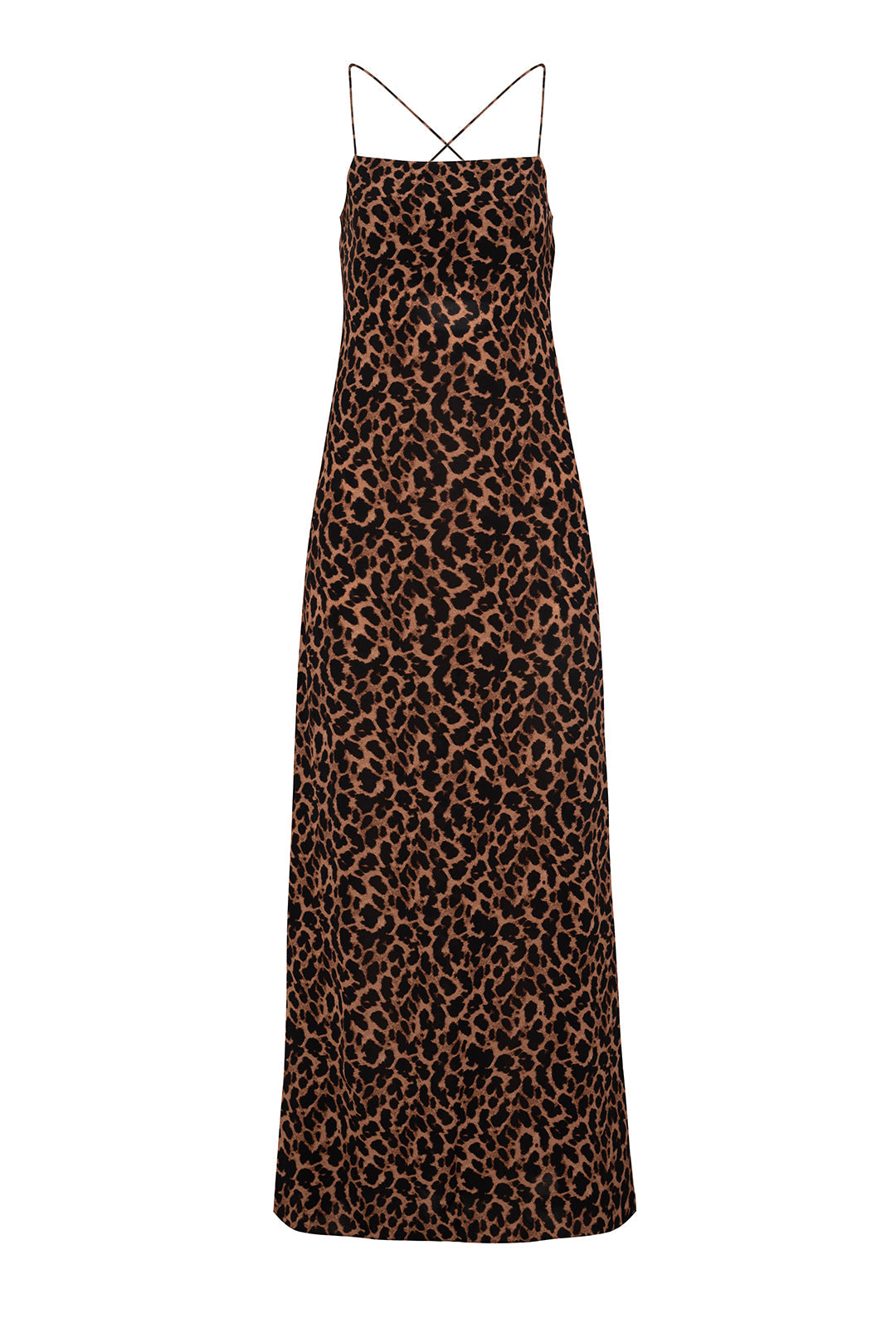 St Tropez Elbise - Leopar Desen