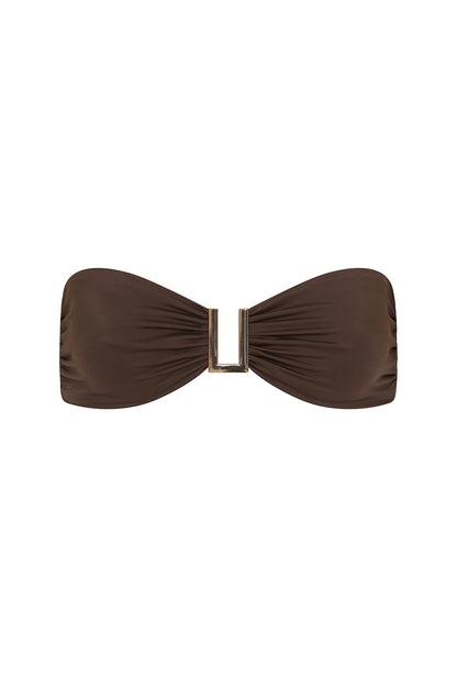 Taormina Bikini Üstü - Espresso