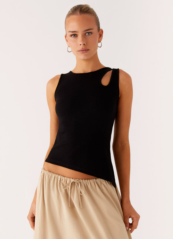 Zayne Tank Top - Siyah